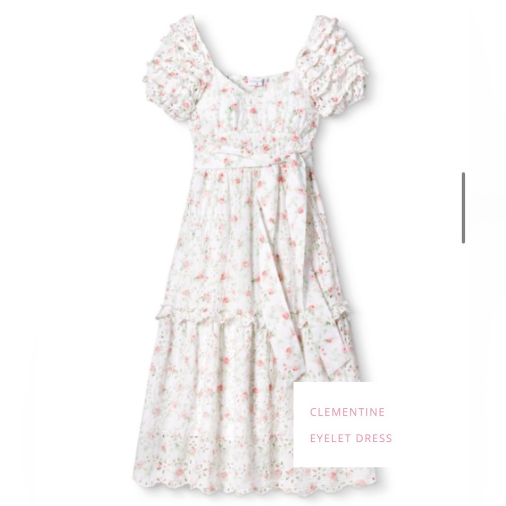 Clementine eyelet dress
